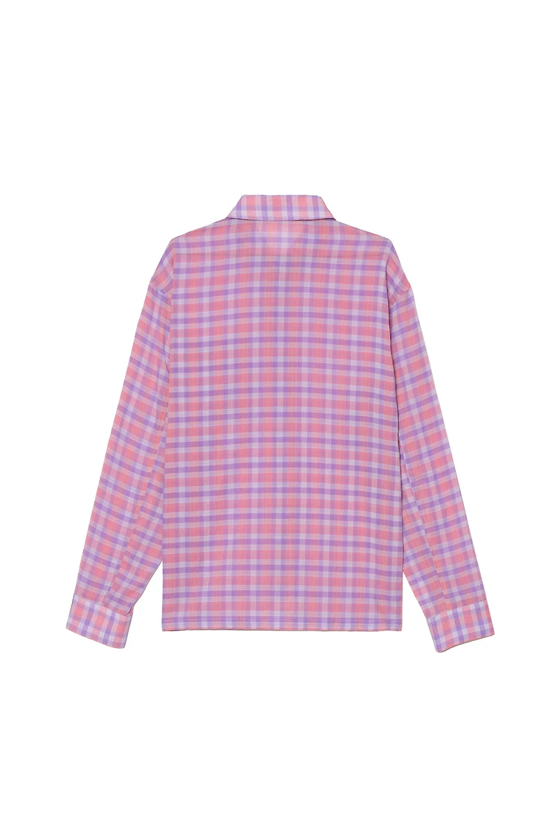 RELAXED FIT CHECK SHIRT