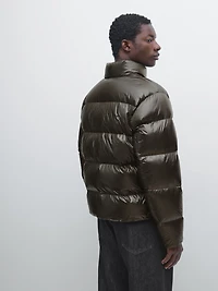 Veste matelassée en duvet mélangé