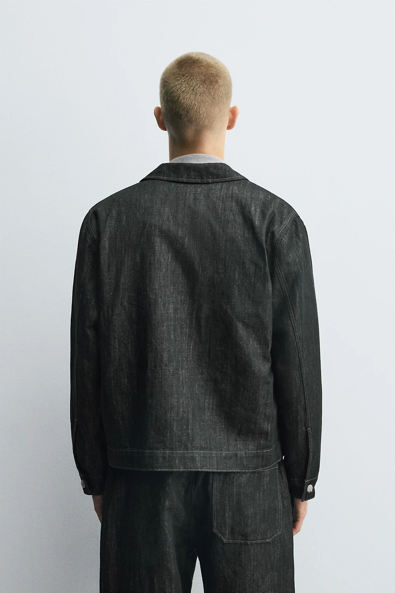 RELAXED FIT DENIM JACKET