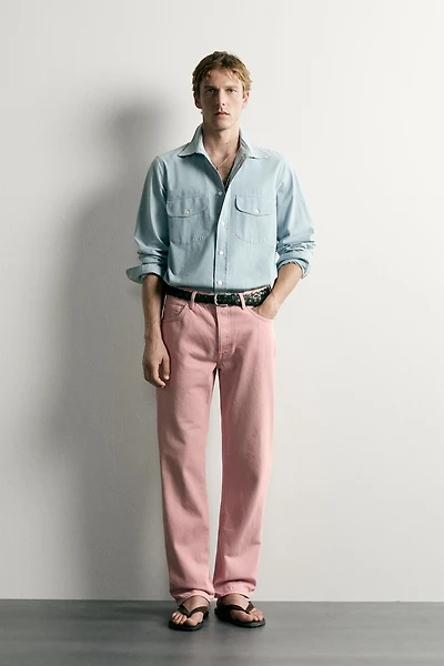 STRAIGHT FIT JEANS