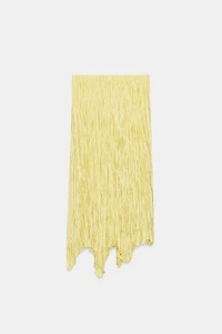 ZW COLLECTION PLEATED LONG SKIRT