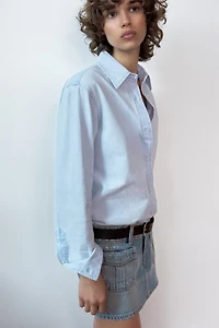 TRF REGULAR DENIM SHIRT