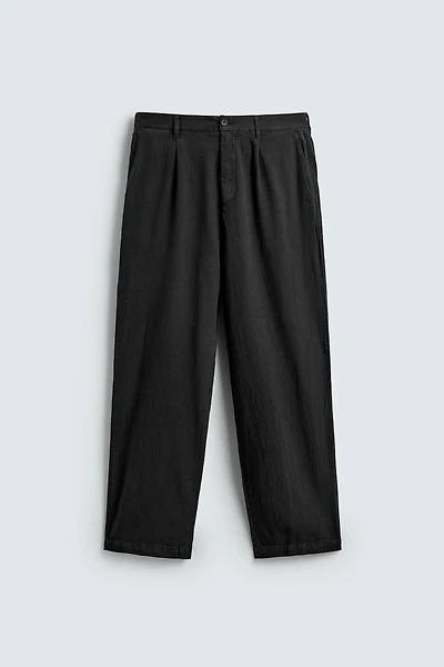 FLOWY COTTON - LINEN PANTS