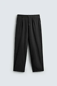 FLOWY COTTON - LINEN PANTS