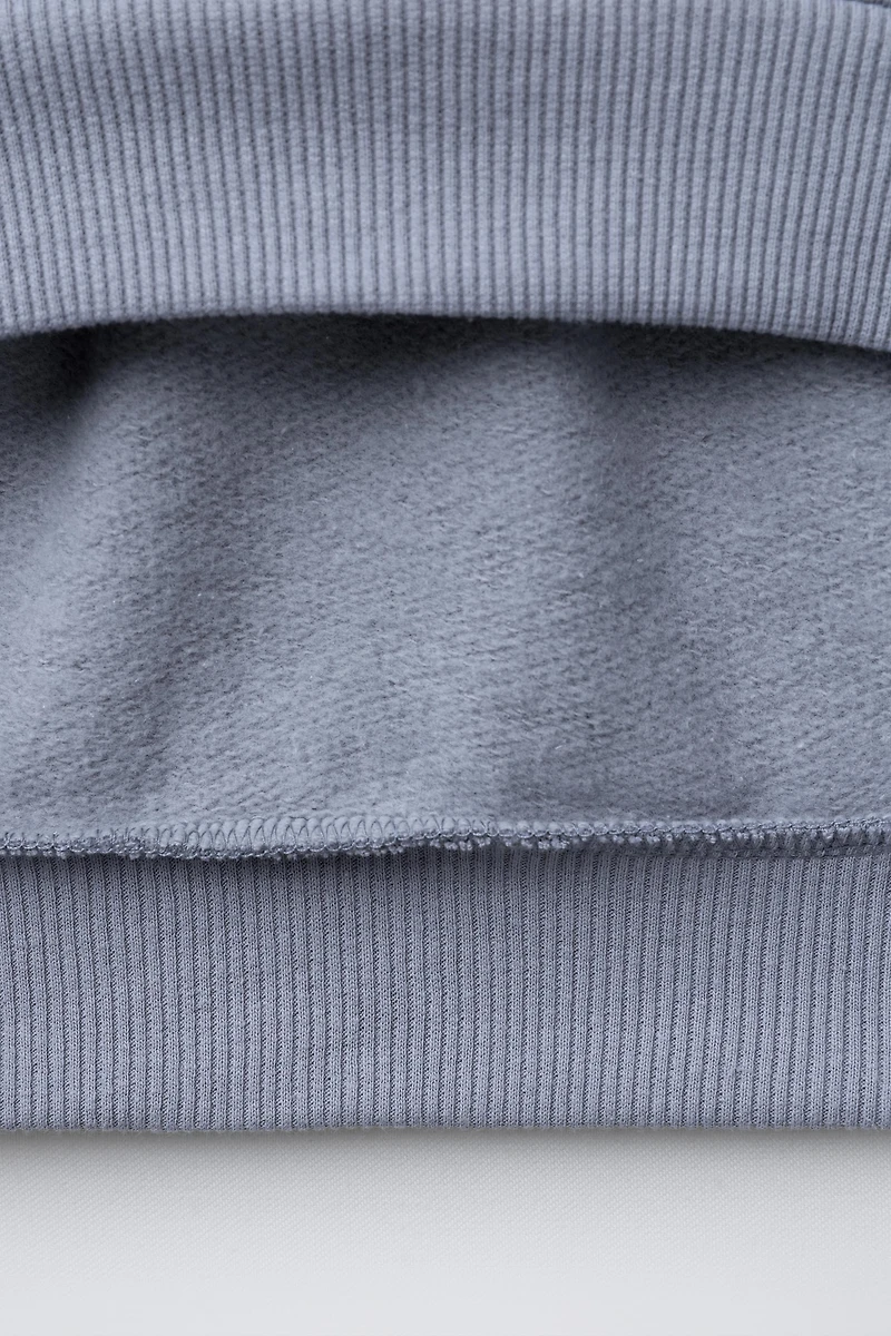 STRIPED HOODIE SWEATSHIRT