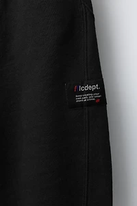 BARREL PLUSH PANTS WITH LABEL