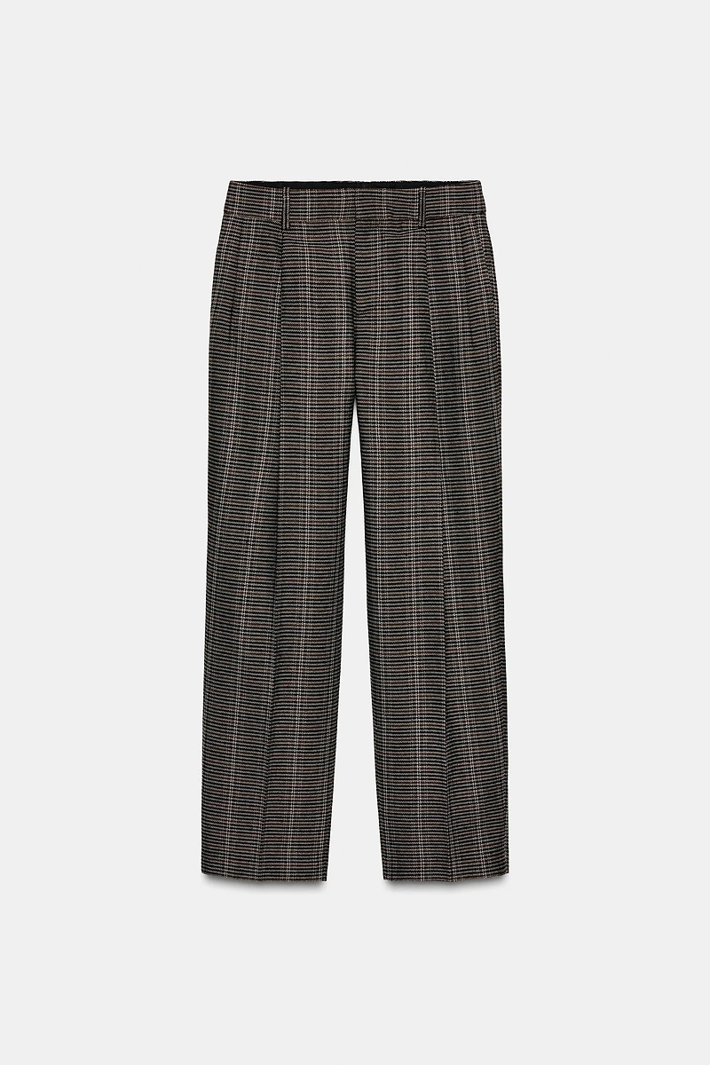 PLAID PANTS ZW COLLECTION