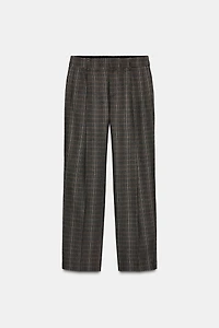 PLAID PANTS ZW COLLECTION