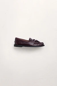 LEATHER TASSELED LOAFERS LIMITED EDITION