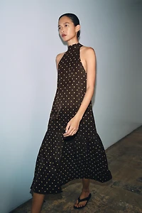 ROBE HALTER À POIS ZW COLLECTION
