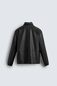 FAUX LEATHER JACKET