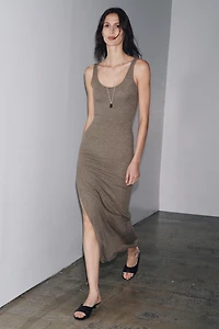 LONG STRAPPY DRESS