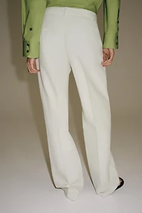 ZW COLLECTION LINEN BLEND PANTS