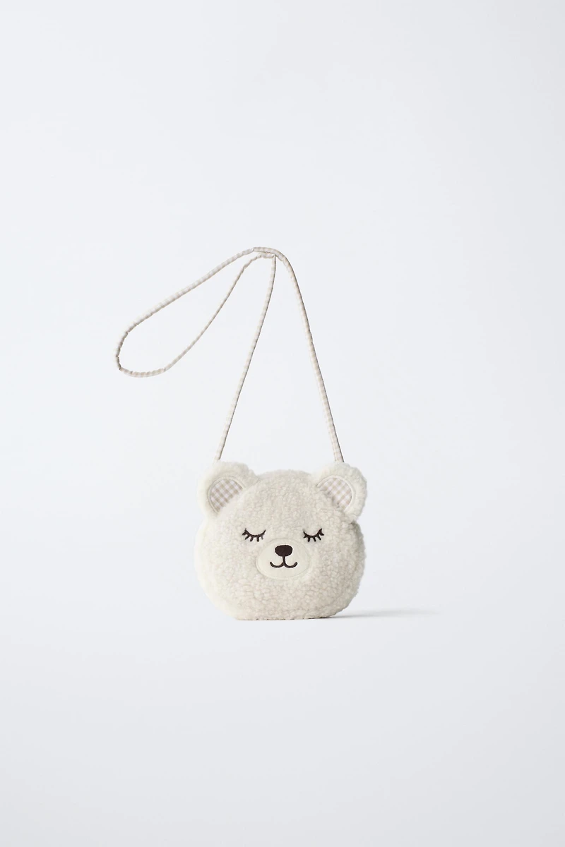 TEDDY BEAR CROSSBODY BAG