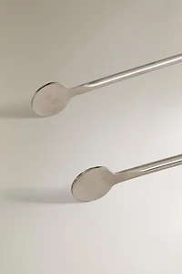 STEEL FIREPLACE TONGS