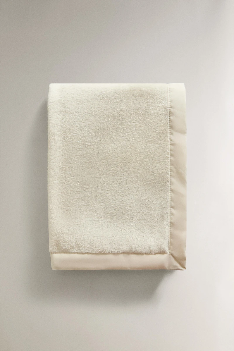 BABY FLEECE COTTON BLANKET