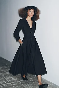 ROBE CHEMISE MI-LONGUE ZW COLLECTION