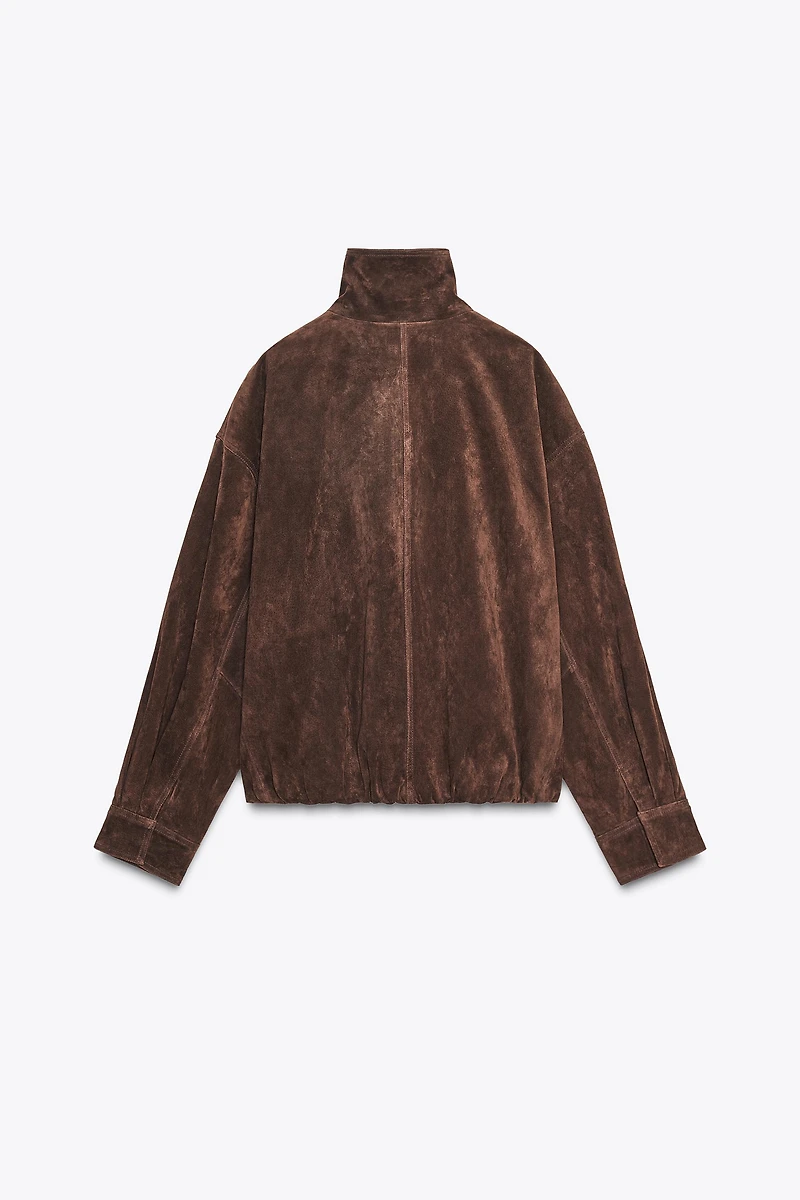 SUEDE LEATHER JACKET