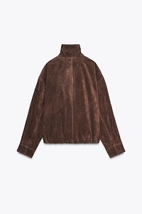 SUEDE LEATHER JACKET