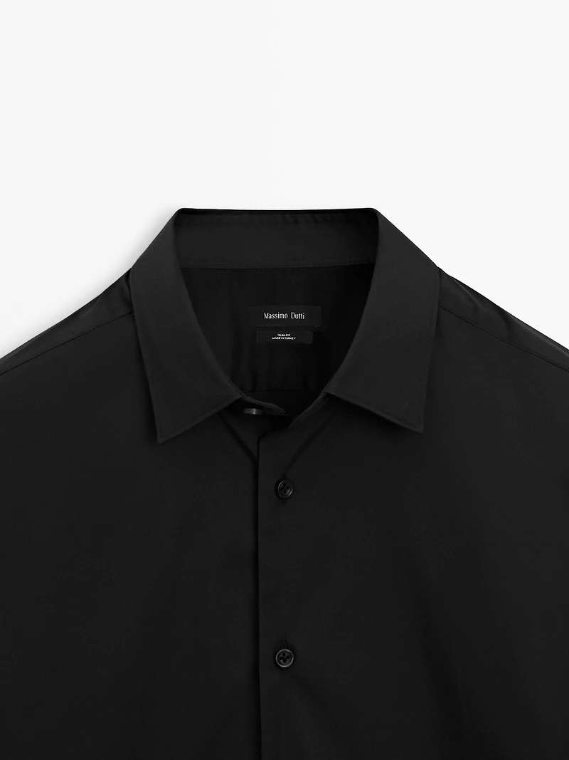Slim fit stretch shirt