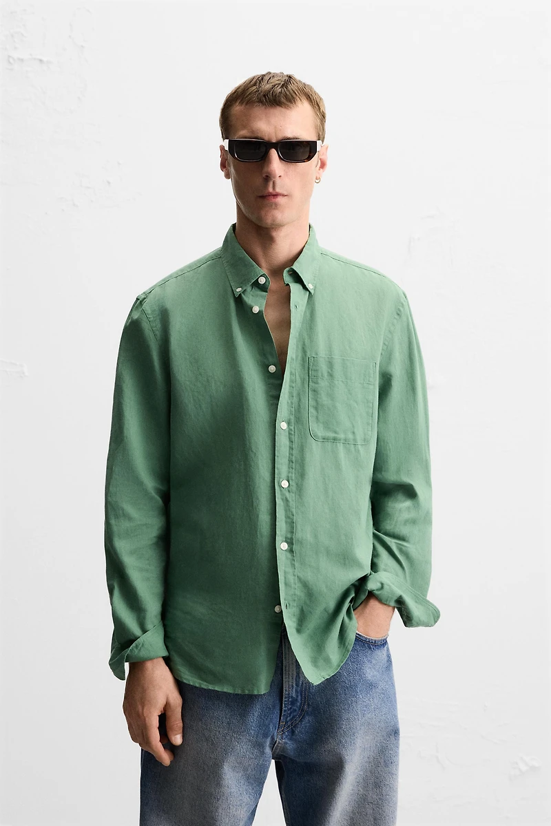 LINEN - COTTON SHIRT