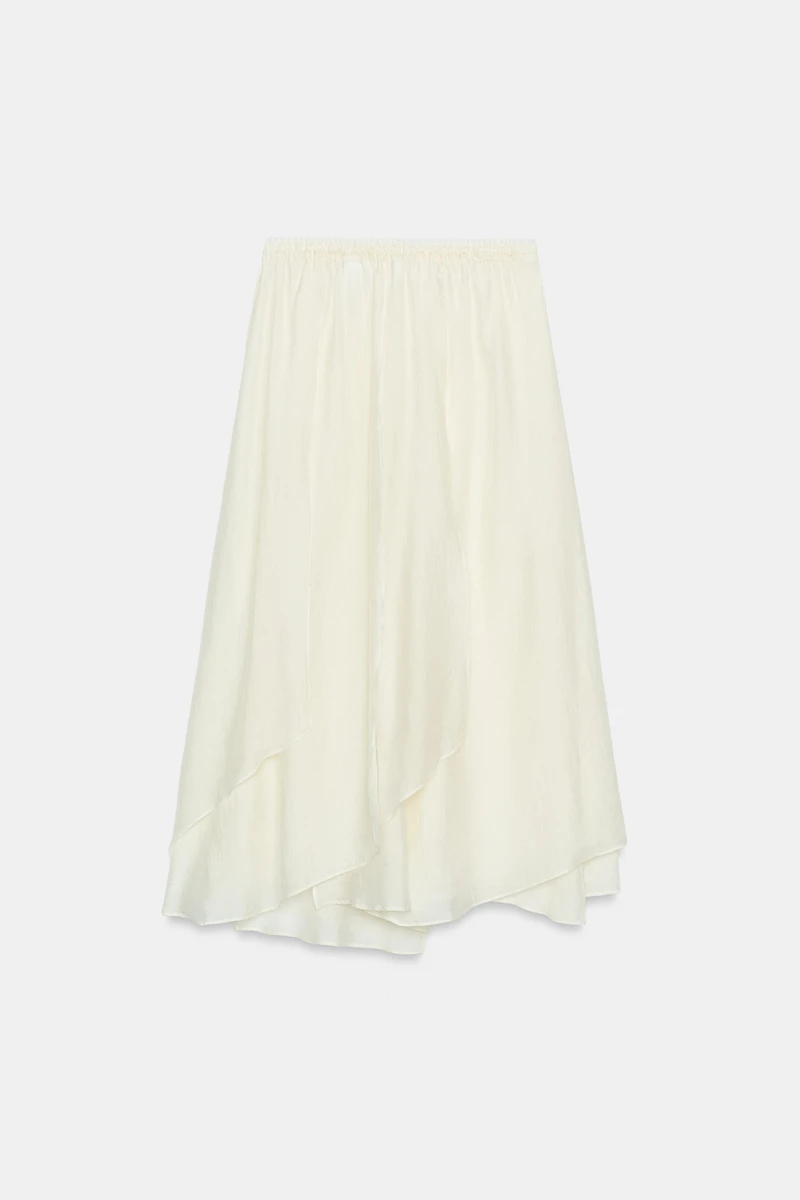 ZW COLLECTION FLOWY MIDI SKIRT