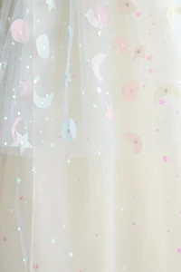 KIDS' SHINY CAPE COSTUME