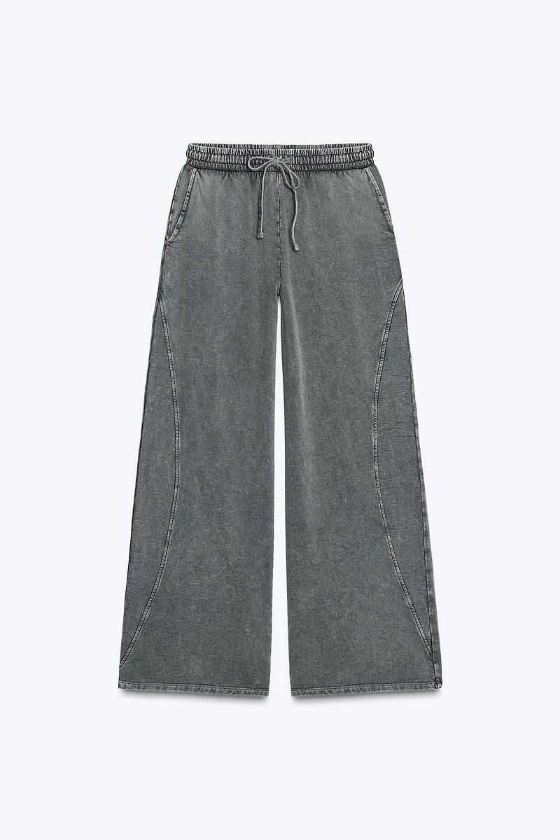 WASHED EFFECT PANTS