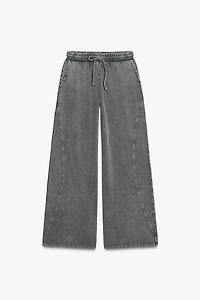 WASHED EFFECT PANTS