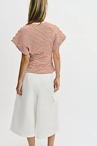 SLIM FIT STRIPED T-SHIRT