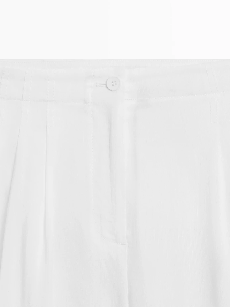 Pantalon fluide lin