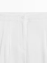 Pantalon fluide lin