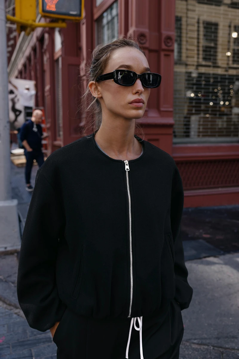 SOFT BOMBER JACKET