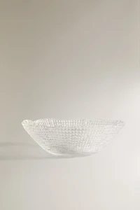 BOL EN VERRE RELIEF