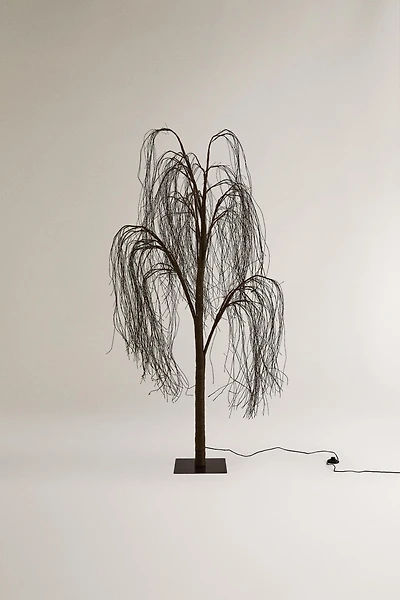 CHRISTMAS WILLOW TREE WITH LED LIGHT (70.9")