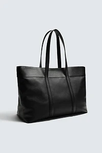 LEATHER SHOPPER BAG - LIMITED EDITION