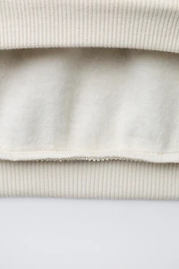 TRUCK CAR PRINT SWEATSHIRT