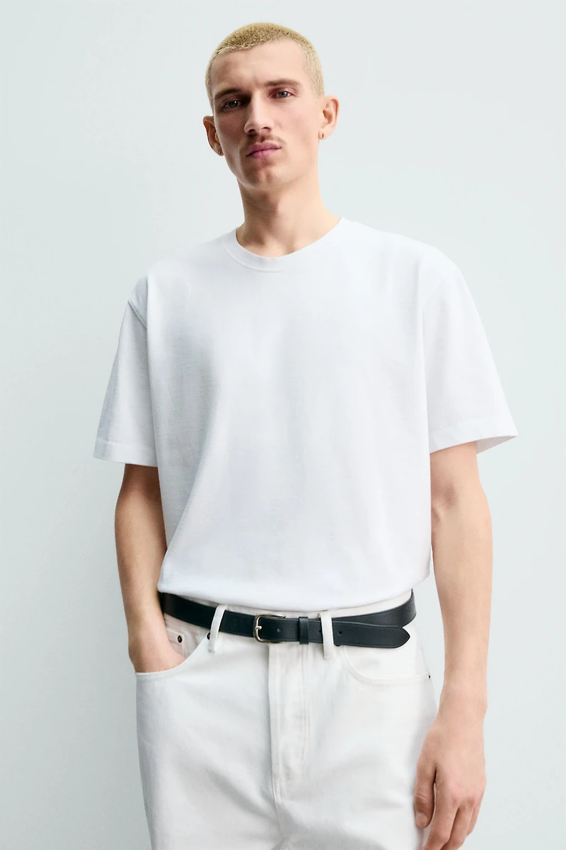 T-SHIRT HEAVYWEIGHT À MANCHES COURTES