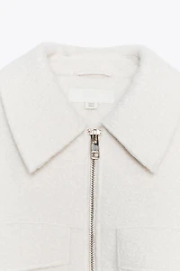 BOUCLÉ PATCH POCKET JACKET