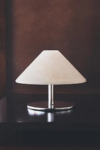 CORDLESS ALABASTER TABLE LAMP