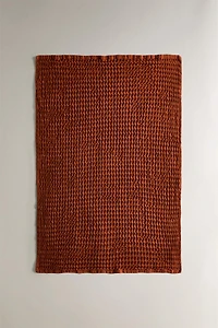 WAFFLE-KNIT COTTON KITCHEN TOWEL X COLLAGERIE