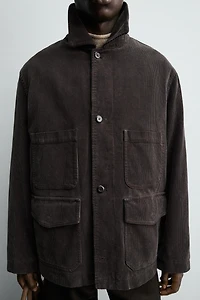 CORDUROY POCKET JACKET