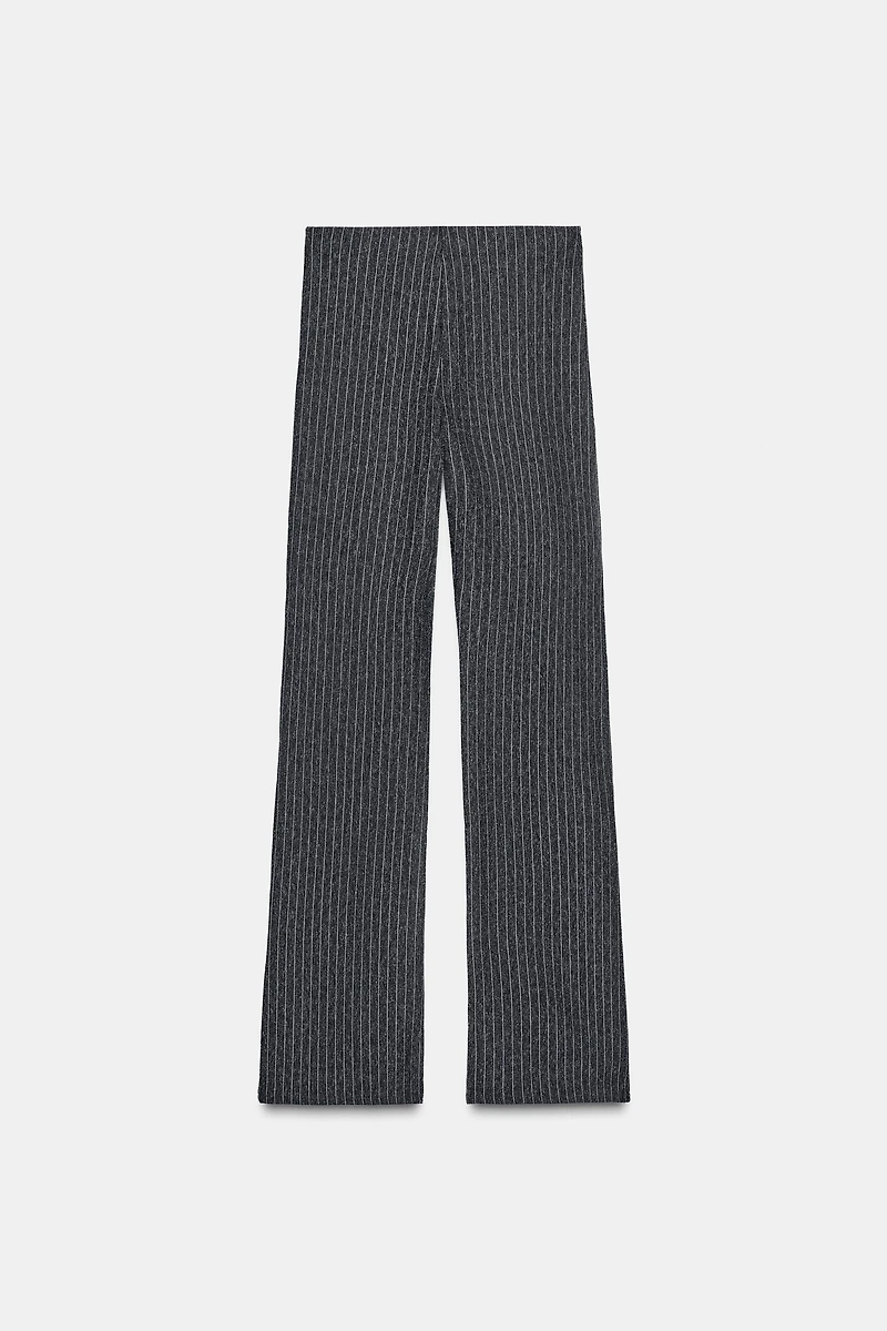 PINSTRIPE FLARE PANTS