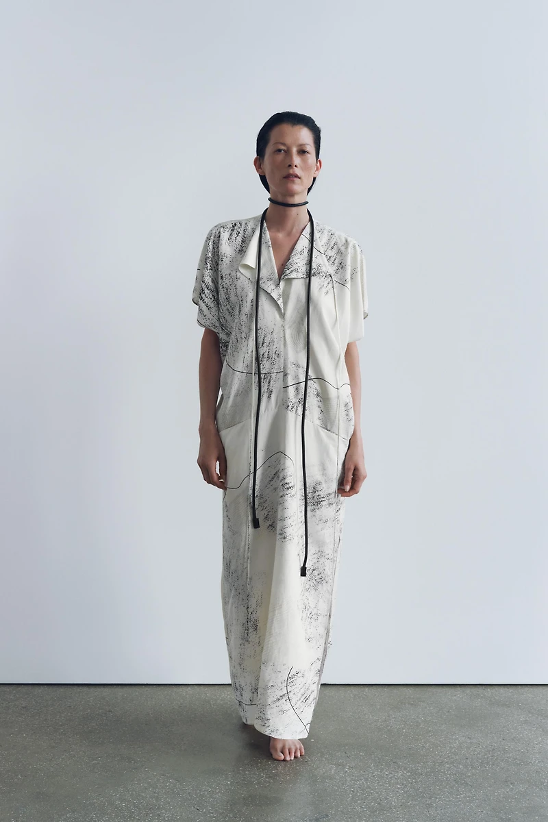 ROBE MI-LONGUE IMPRIMÉE ZW COLLECTION
