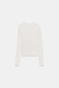 EMBROIDERED LONG SLEEVE T-SHIRT