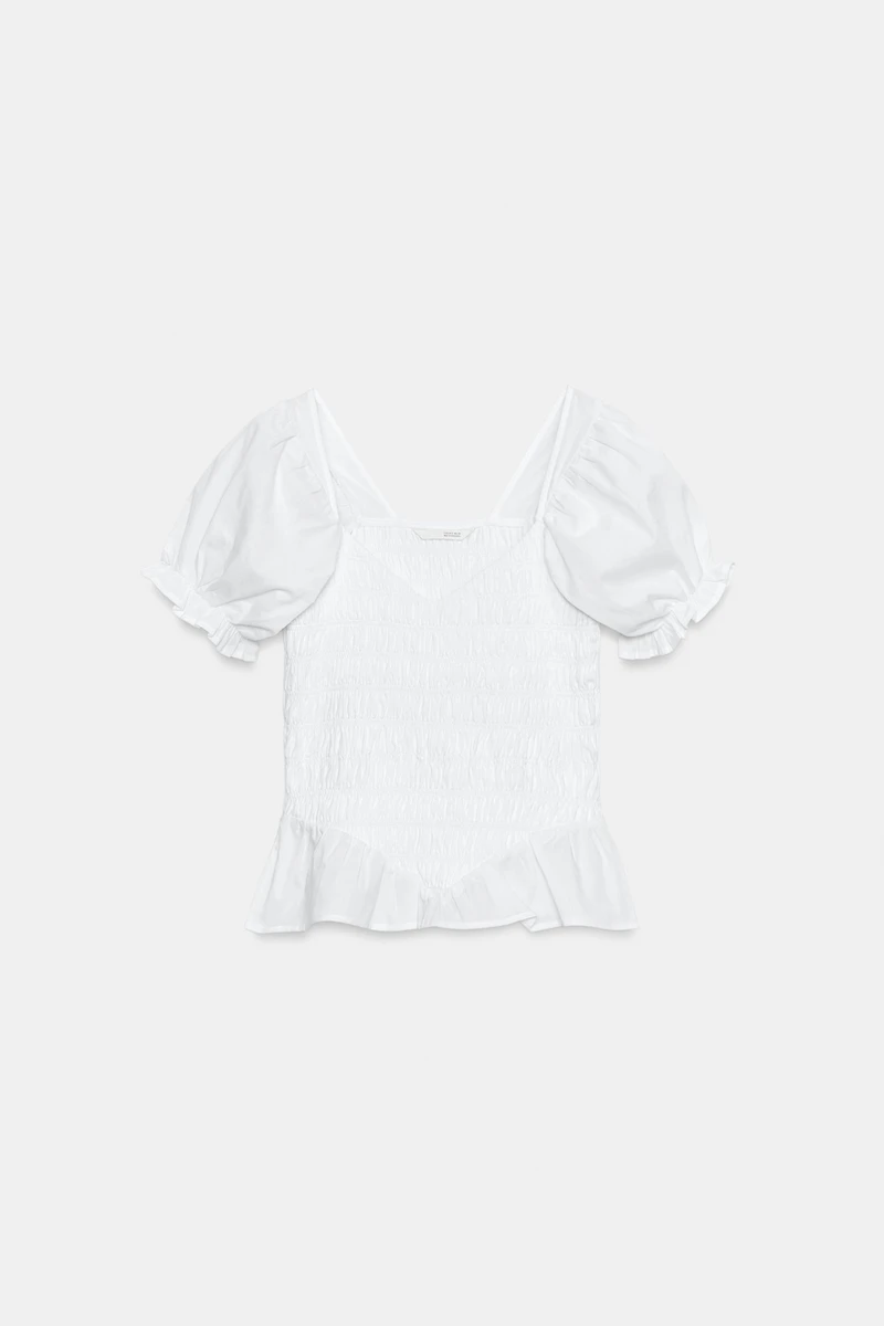 COMBINATION RUCHED TOP