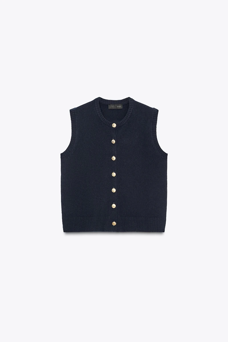 100% WOOL VEST