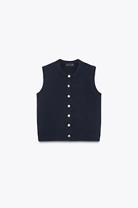 100% WOOL VEST