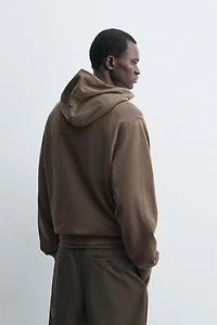 WASHED HOODIE SWEATSHIRT