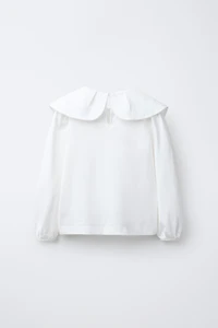 ROMANTIC PETER PAN COLLAR TOP